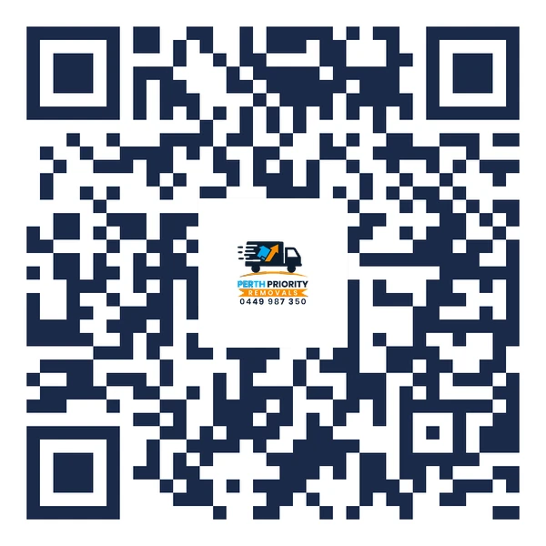 QR code to review Perth Priority Removals on Google