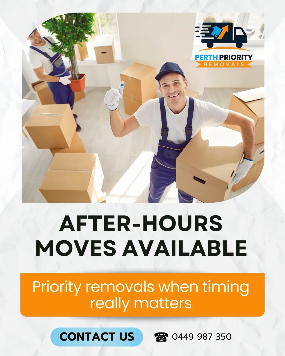 After-hours and urgent removals in Perth